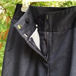 Madison Petite Blue Denim Jean Chambray Capris 8P